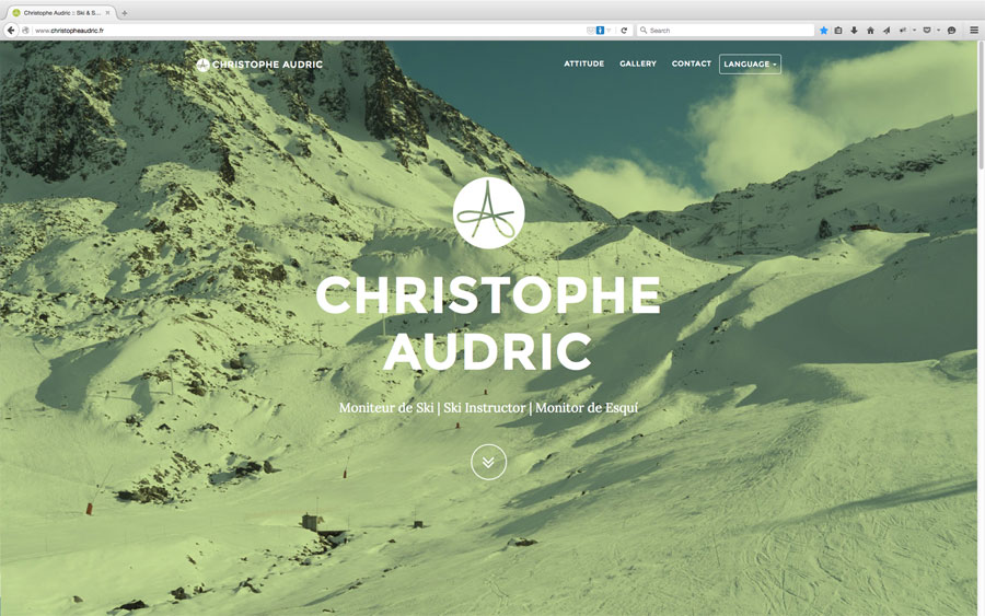 Christophe Audric - Ski/Snowboard instructor