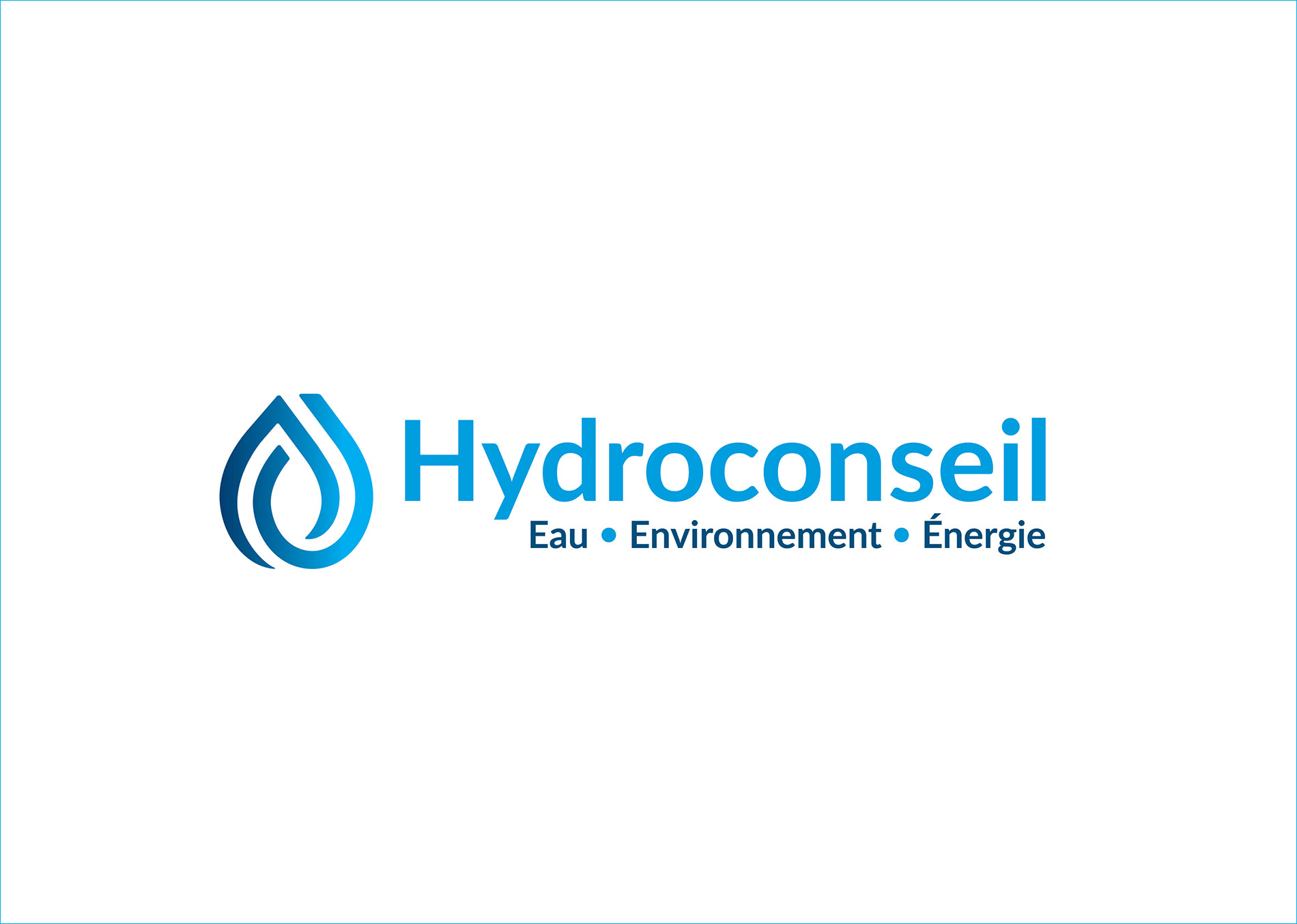 Hydroconseil: Logo developement
